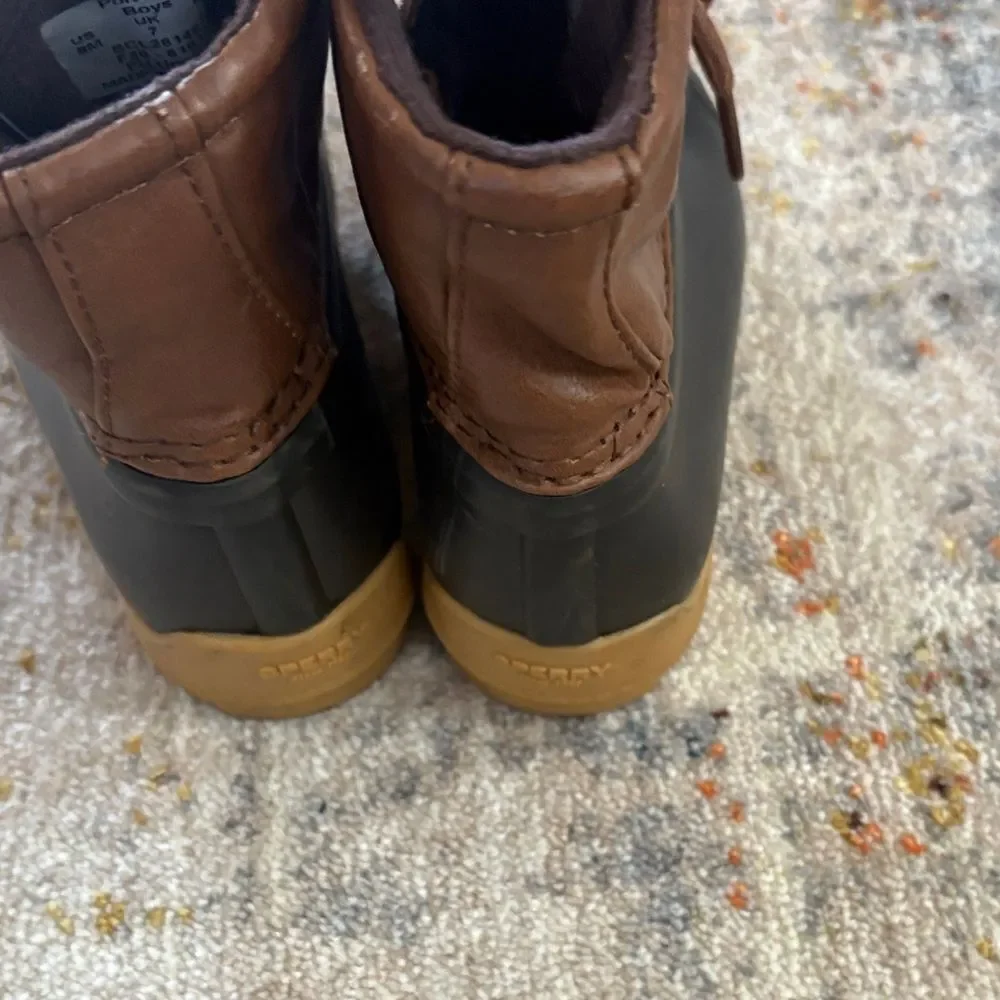 Sperry Kids Two-Tone Duck Boots